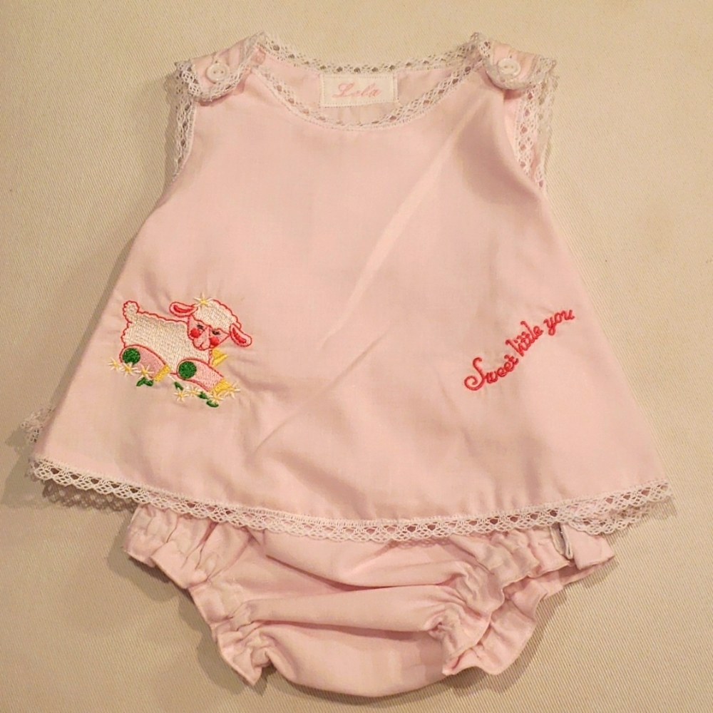 Hand stitched newborn outfit